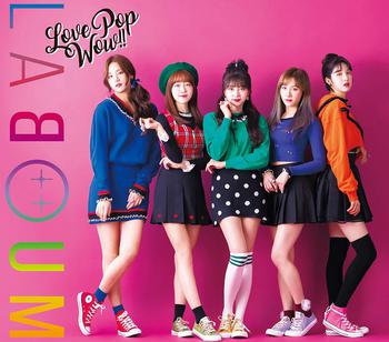 LABOUM(ラブーム)JAPAN 1st AlbumLove Pop Wow!!【初回限定盤B】